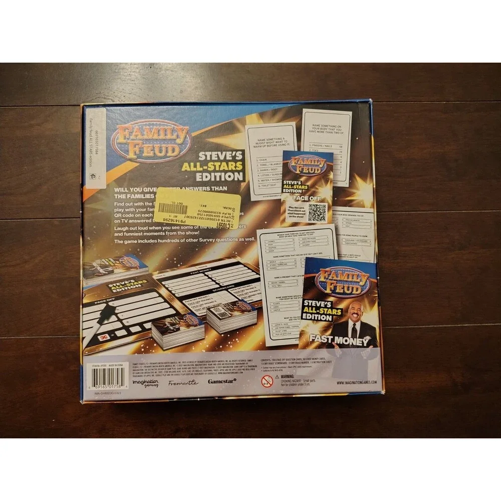 Gamestar Family Feud Game - Steve's All-Stars Edition - Ages 12+